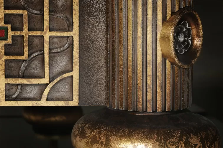 Дракон Гранж 12 фт Пирамида Граб Сланец Orero, 45 мм