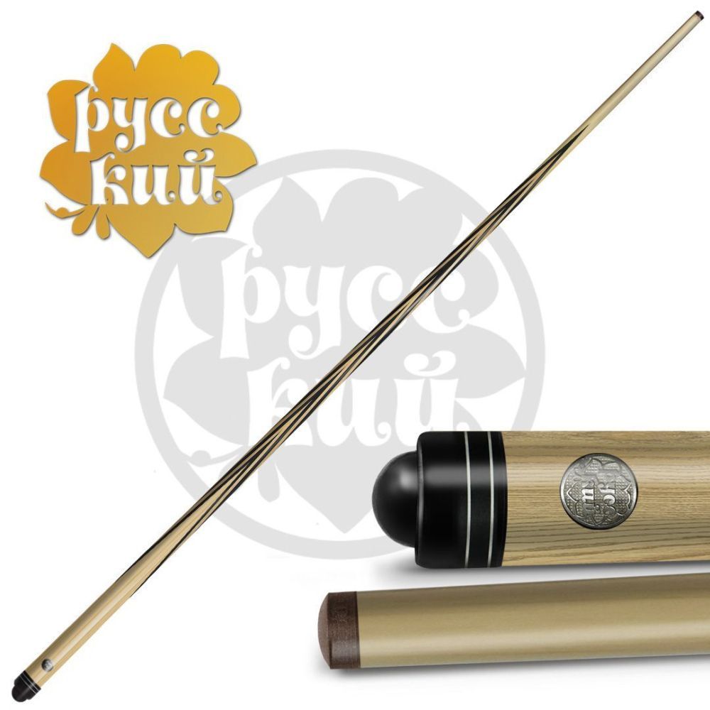 11-11-ПУЛ Кий "Классик 11 запилов" 1 РС, ясень/черн.граб(РК)