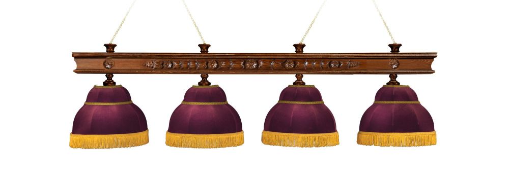 Лампа "Ампир" 4пл. ясень