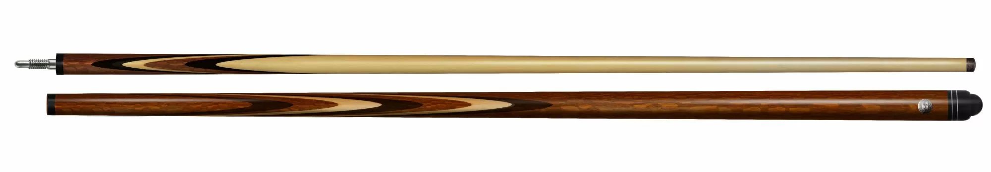 10-10-ПУЛ Кий "Классик 11-запильный" 2 РС, черн.граб/лайствуд(РК)