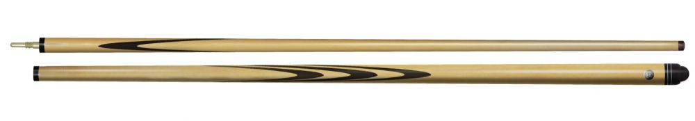 16-3-ПУЛ Кий "Классика 6-запилов" 2 РС, черн.граб/граб(РК)