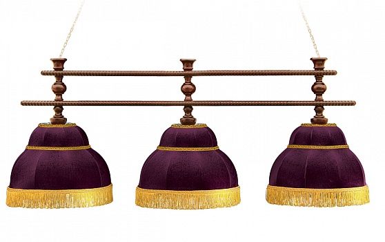 Лампа "Барон-Люкс" 3пл. ясень