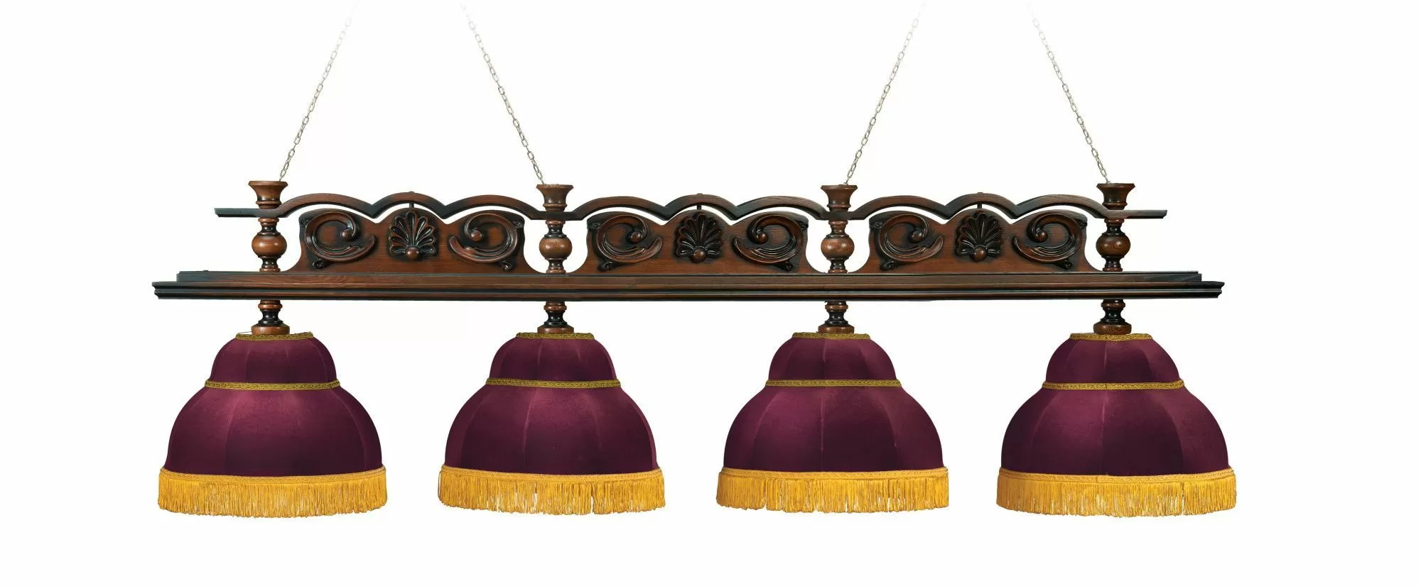 Лампа "Ренессанс" 4пл. ясень / клен