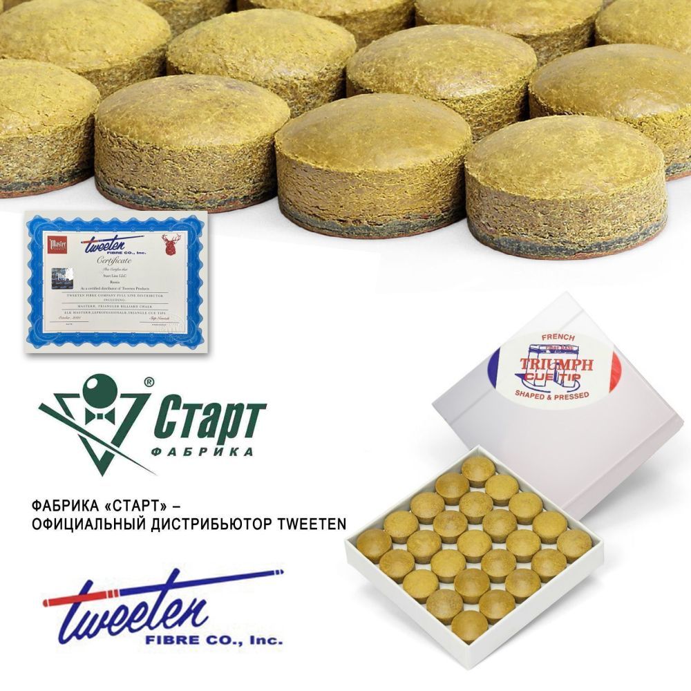 Наклейка Tweeten Triumph 14 мм (50 шт)