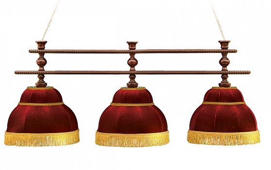 Лампа "Барон-Люкс" 3пл. ясень