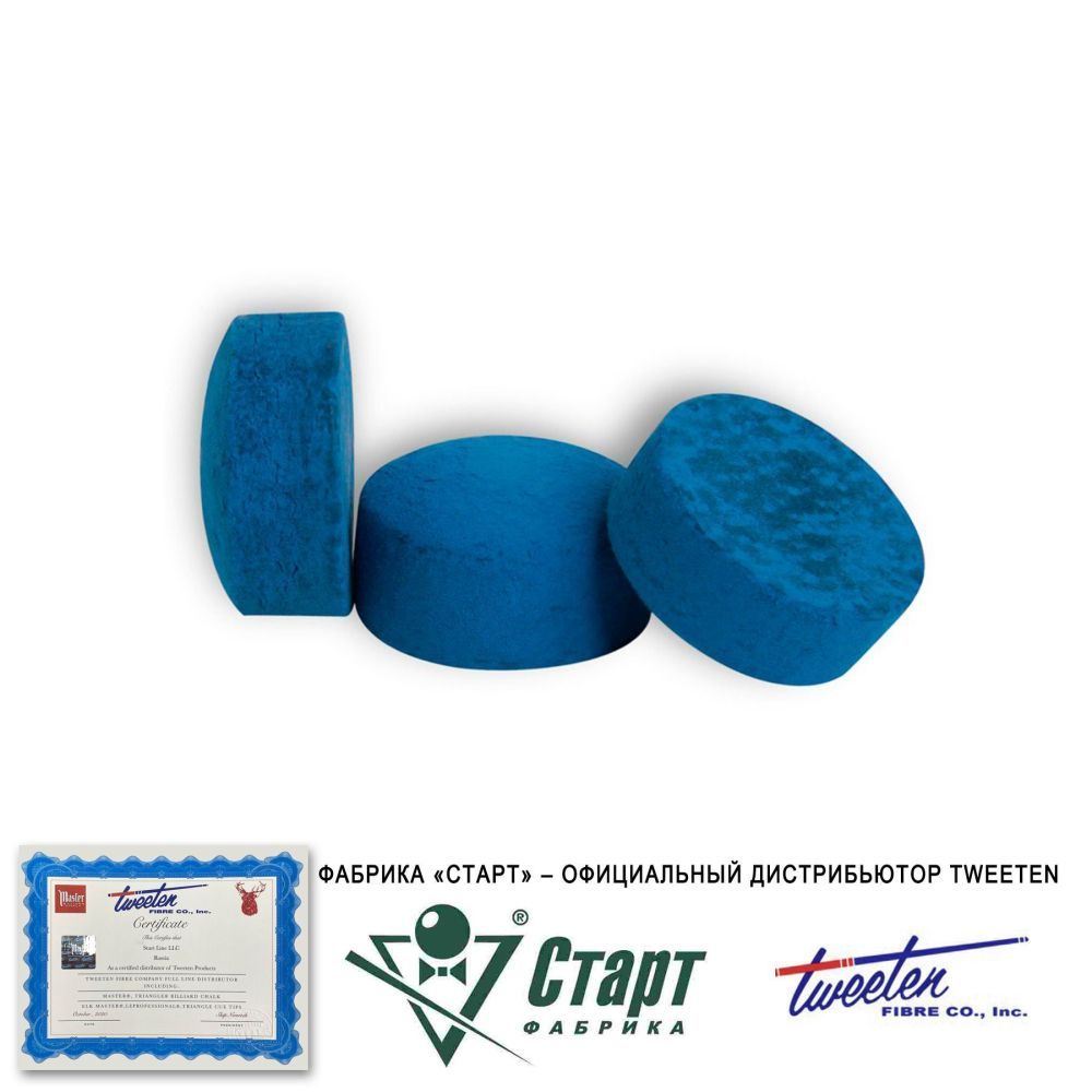 Наклейка Tweeten Blue Knight 12,5 мм (50 шт)