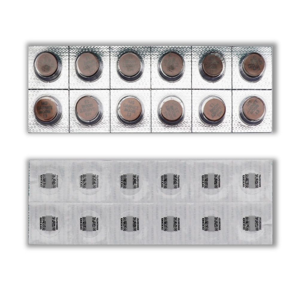 Наклейка MOORI Jewel GARNET 13 мм MS