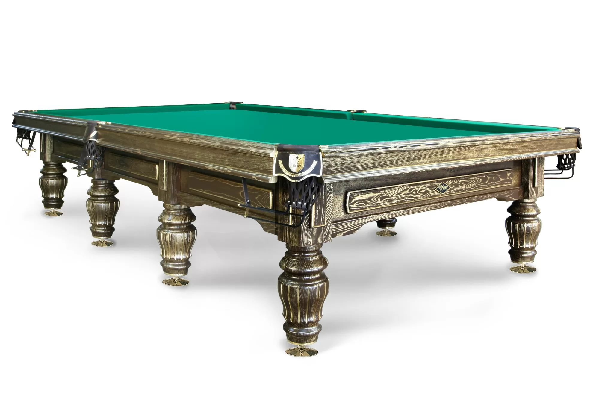 Чемпион-Клаб 12 фт Пирамида Массив ясеня или дуба Камень Super Stone, 45 мм