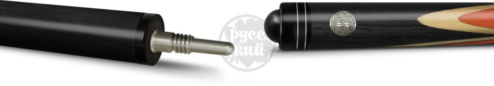 18-1-Р Кий "4-х сторонний запил, 17-запиллов 2 РС, тюльпан" черн.граб/падук(РК)