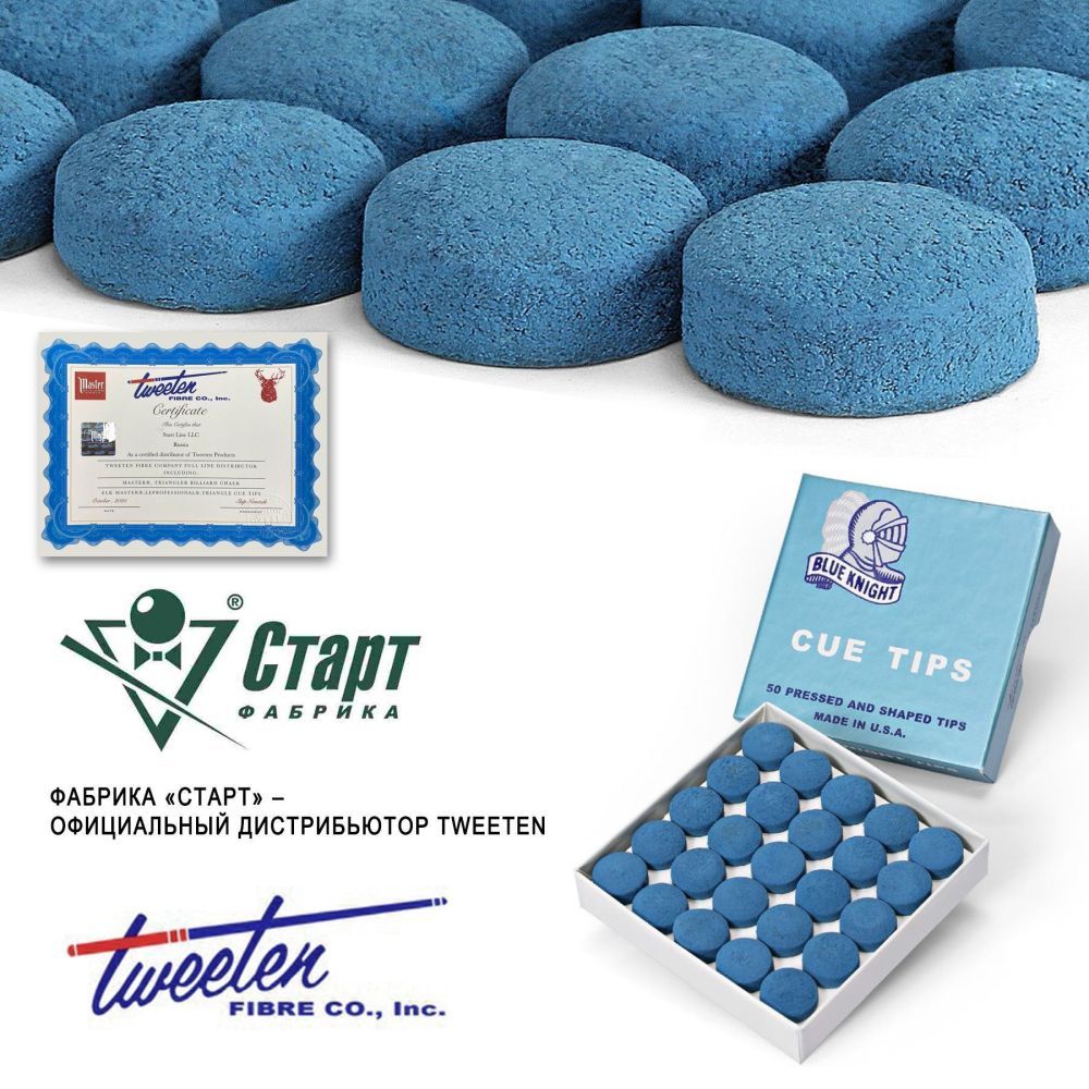 Наклейка Tweeten Blue Knight 14 мм (1 шт)