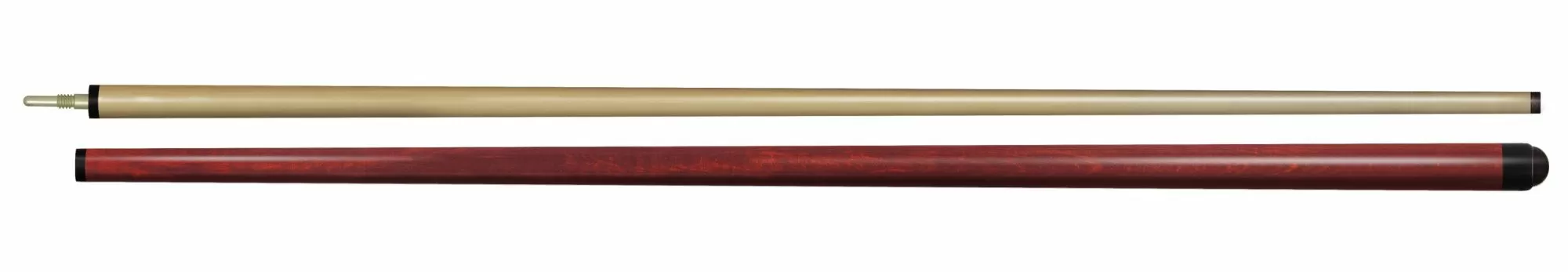 2-4-Пул Кий "Любительский" 2 РС, турняк-граб,цвет амарант