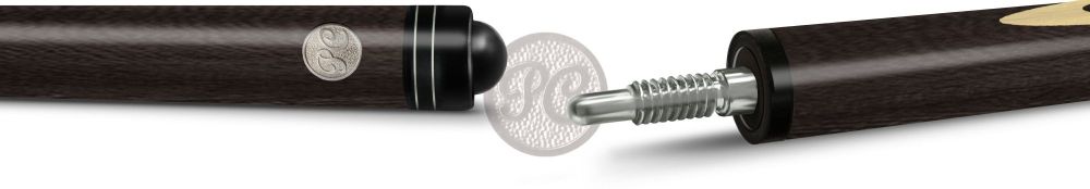 15-4-Р Кий "Практик 8 запилов" 2 РС, венге/черный граб(РС)