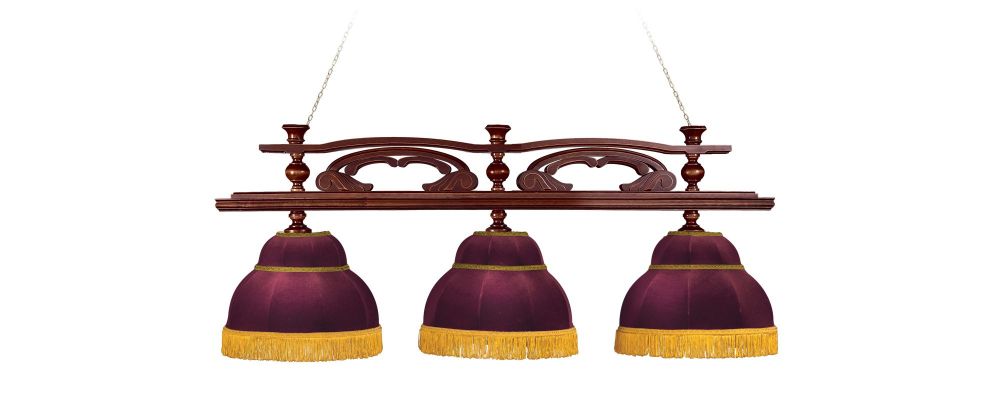 Лампа "Венеция" 3пл. ясень / клён