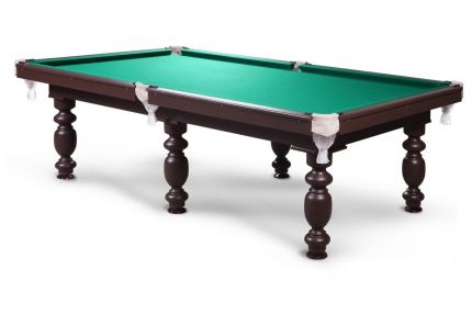 Домашний 6 фт Пул, Сосна, Конструкция сборная ДСП, 16 мм, сукно - King, цвет светлый орех