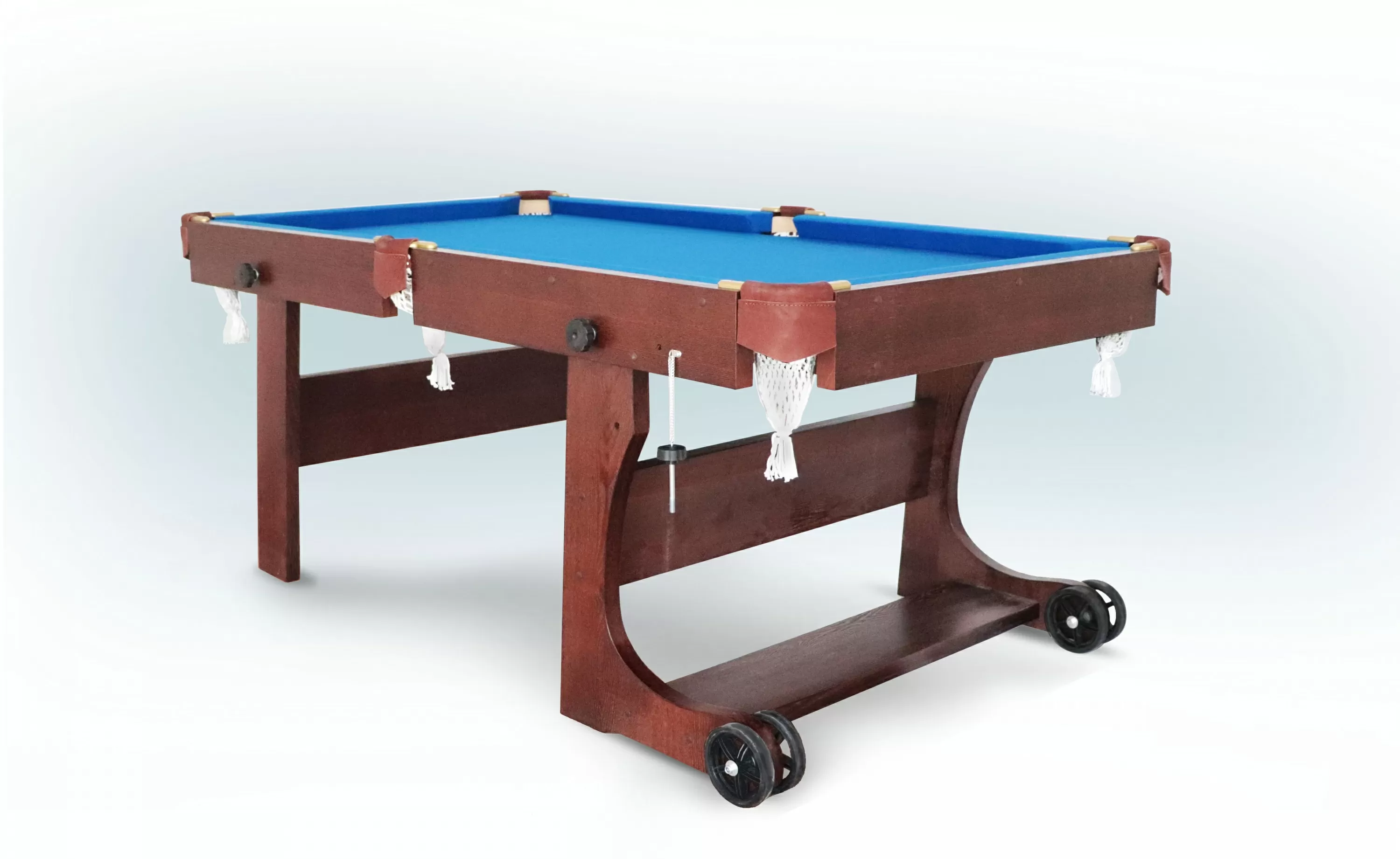 Компакт Люкс 6 фт Пирамида/Пул ДСП / ЛДСП / Шпон ясеня. Конструкция сборная ЛДСП, 16 мм