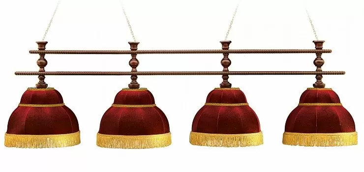 Лампа "Барон-Люкс" 4пл. ясень