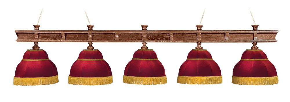 Лампа "Президент" 5пл. ясень