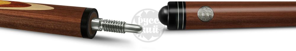 16-4-Р Кий "Классика 16-запилов" 2 РС, Попугай, ятоба/амарант/черн.граб/желт.граб(РК)