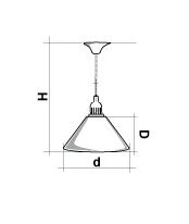 Лампа "STARTBILLIARDS" 1 пл.