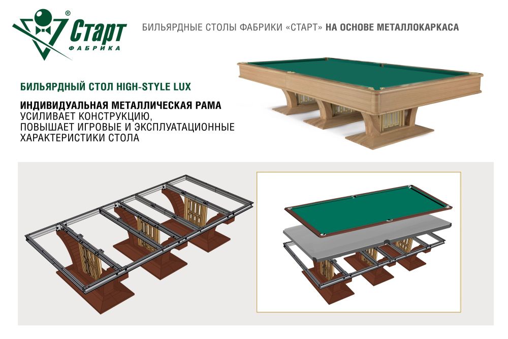 High-style Lux 12 фт Пирамида массив / шпон ясеня / мдф Сланец Orero, 45 мм