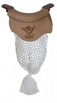 Луза (скоба алюмин. большая, "металлик золото" с х/б сеткой п/ф)