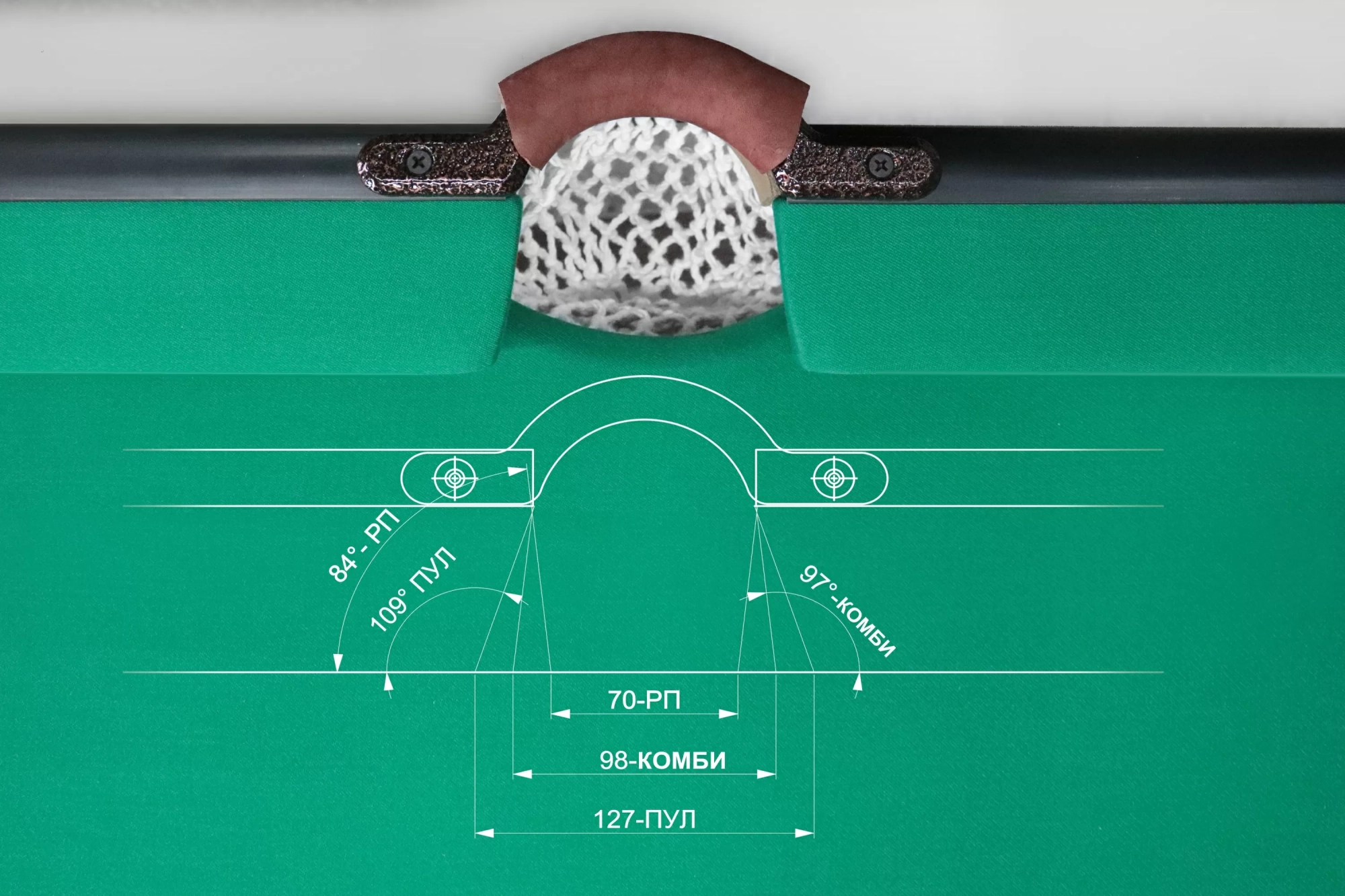 Кадет Комби 6 фт Пирамида / Пул ЛДСП. Конструкция сборная ДСП, 16 мм