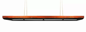 Лампа "Evolution-Экзотик" 4 секции ясень (палисандр красный)