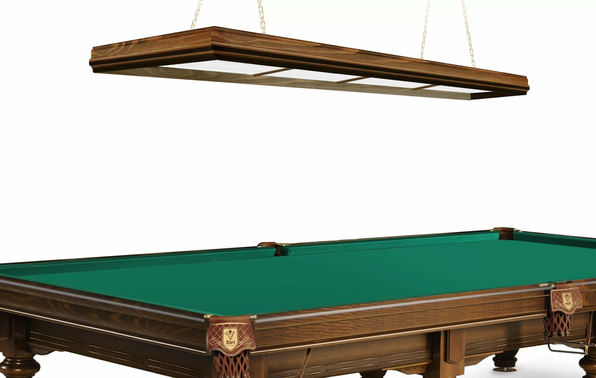 Лампа "Evolution Версаль" 4 секции ясень