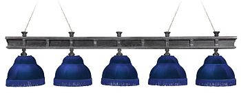 Лампа "Президент Сильвер" 5пл. ясень / клён