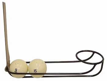 Скат металлический ПУЛ с ремешком п/ф