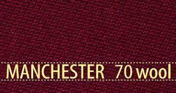 Сукно "Manchester 70 Burgundy competition" ш2.0м