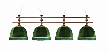 Лампа "Аристократ-Люкс 2" 4пл. ясень