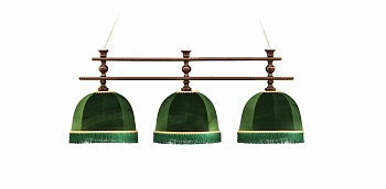 Лампа "Аристократ-Люкс 3" 3пл. береза