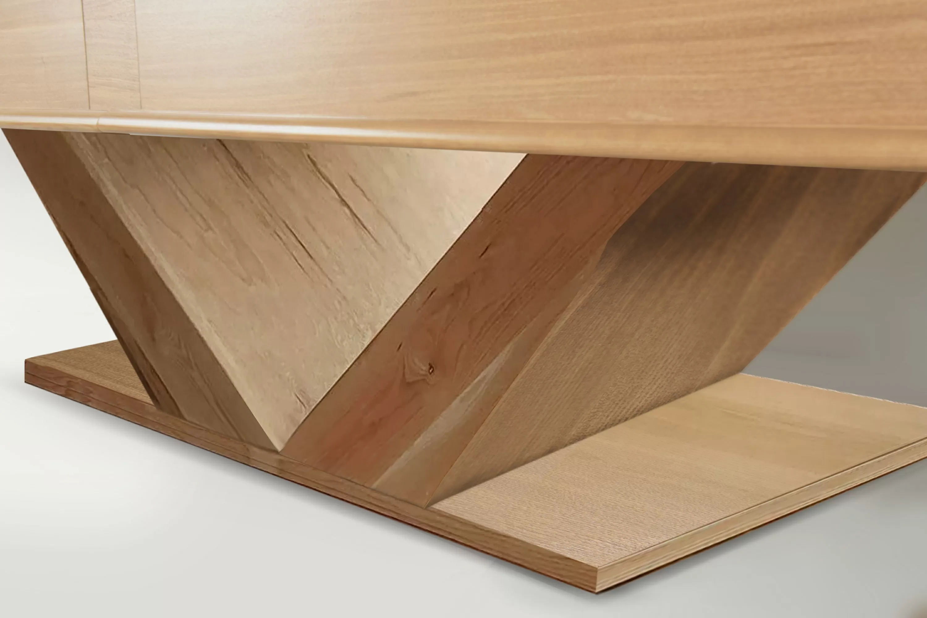 Techno  10 фт Пирамида массив / шпон ясеня / мдф Сланец Orero, 25 мм